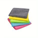 Microfiber Cleaning Cloth Pack - Multipurpose Towel For Home & Kitchen Use, Durable & Absorbent, Ideal For Living Room, Bedroom, Bathroom & Furniture, Effortlessly Removes Stains & Grease, Essential Cleaning Supplies - Image 2