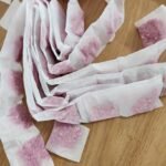 20Pcs Rose Scented Plastic Perfume Sachets - Flower Sachets For Closet, Household Use - Red - Image 8