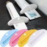 2Pcs Easy-Squeeze Toothpaste Dispenser Clips - Multifunctional, Waste-Reducing Bathroom Accessory For Toothpaste & Facial Cleansers