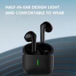 Lan Xun Introducing The Latest Wireless Earbuds With An Exceptionally Long Battery Life- Compact Dual Stereo In-Ear Headphones Designed For Sports And Gaming, Featuring Usb Charging And Noise Cancellation For Calls. - Image 6
