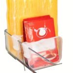 8Pcs Multifunctional Refrigerator Side Door Finishing Partition Plate-Thick Transparent Storage Compartment, Space Management - Image 5