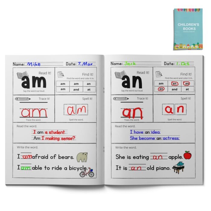 Alphabet Word Coloring Fun: A Creative Workbook For Kids To Learn Abcs, Practice Words, And Enjoy Coloring - Image 5