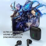 Lan Xun Introducing The Latest Wireless Earbuds With An Exceptionally Long Battery Life- Compact Dual Stereo In-Ear Headphones Designed For Sports And Gaming, Featuring Usb Charging And Noise Cancellation For Calls. - Image 7