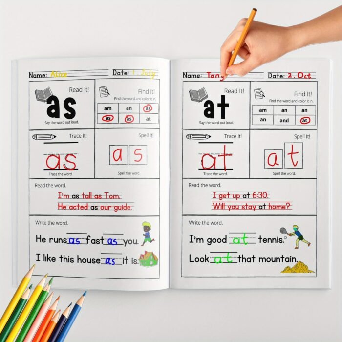 Alphabet Word Coloring Fun: A Creative Workbook For Kids To Learn Abcs, Practice Words, And Enjoy Coloring - Image 3