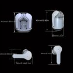 Transparent Wireless Headphones With Led Digital Display, Enjoy Immersive Gaming Experience, Hifi Stereo Sound, Control, And High-Definition Calling, Suitable Outdoor Activities, Gaming, And Phone Calls, Long Life Battery For Lasting Endurance - Image 8