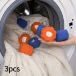 3/5/6Pcs Pet Hair Removal Laundry Balls - Time & Energy-Saving, Wrinkle Reduction, No Electricity Needed, Durable Polycarbonate, Ideal For Delicates & Heavy Duty Washes, Laundry Room Accessories, Playful Design, Smooth Texture - Image 9