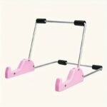 Versatile And Collapsible Tablet Holder - Works With Various Devices, Lightweight Laptop Support For Smooth Operation, Comfortable Design For Relaxed Days - Offered In Several Bright Colors - Image 3