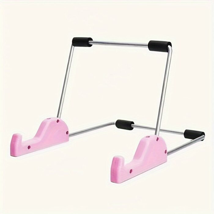 Versatile And Collapsible Tablet Holder - Works With Various Devices, Lightweight Laptop Support For Smooth Operation, Comfortable Design For Relaxed Days - Offered In Several Bright Colors - Image 3