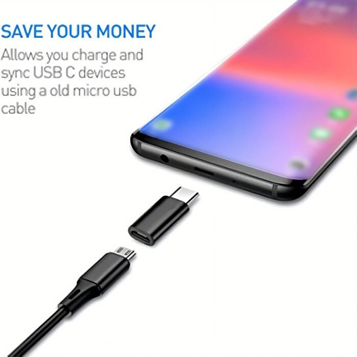 8Pcs Usb To Usb C Adapter, Usb Type C Female To Usb Adapter, Micro Usb To Usb C Female Male Converter Connector, For Laptop Car Smartphone Headphone Mic Pc - Image 5