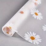 1Pc Daisy Pattern Non-Slip Mat, Anti-Slip, Multi-Purpose Kitchen Cabinet, Drawer, Fridge & Countertop Mat, Easy Clean Pvc Material, Countertop Protection | Decorative Mat | Pvc Construction, Daisy Decor - Image 2