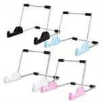 Versatile And Collapsible Tablet Holder - Works With Various Devices, Lightweight Laptop Support For Smooth Operation, Comfortable Design For Relaxed Days - Offered In Several Bright Colors - Image 2