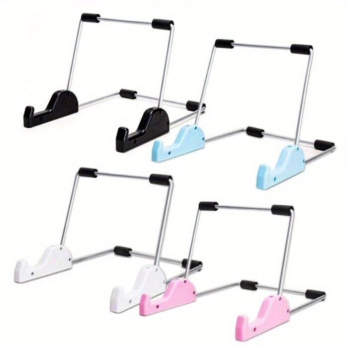 Versatile And Collapsible Tablet Holder - Works With Various Devices, Lightweight Laptop Support For Smooth Operation, Comfortable Design For Relaxed Days - Offered In Several Bright Colors - Image 2