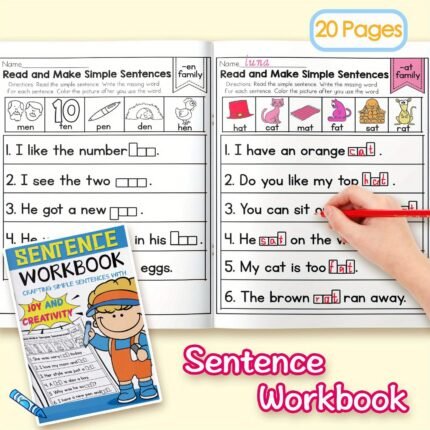 Sentence Fun: An Introductory Workbook For Children To Understand Sentence Formation And Craft Their Own Narratives