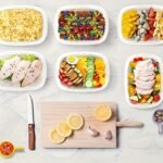 10Pcs Clear Plastic Food Storage Containers With Blue Lids - Stackable, Reusable, Perfect For Kitchen Organization - Ideal For Grains, Meats, Fruits, Vegetables - Dishwasher & Microwave Safe - Image 9