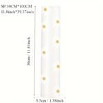 1Pc Daisy Pattern Non-Slip Mat, Anti-Slip, Multi-Purpose Kitchen Cabinet, Drawer, Fridge & Countertop Mat, Easy Clean Pvc Material, Countertop Protection | Decorative Mat | Pvc Construction, Daisy Decor - Image 4