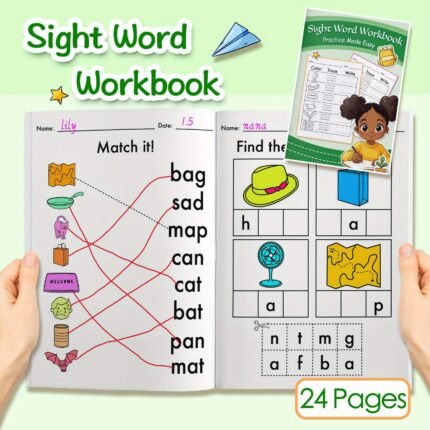 Color Your Words: A Fun And Interactive Workbook For Kids To Practice Writing And Build Vocabulary
