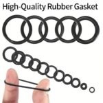 225Pcs Oring O-Ring Assortment Set - Oil & Water Resistant, Durable Synthetic Rubber Seals In Various Sizes For Automotive & Machinery Applications, Includes 6-18Mm Sizes For Optimal Performance, Automotive Seals|Uniform Design|Durable Construction - Image 8
