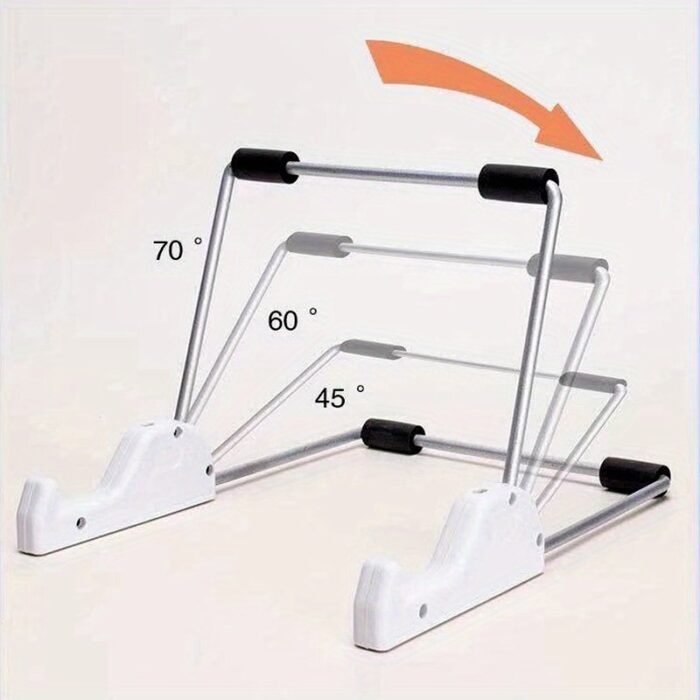 Versatile And Collapsible Tablet Holder - Works With Various Devices, Lightweight Laptop Support For Smooth Operation, Comfortable Design For Relaxed Days - Offered In Several Bright Colors - Image 8