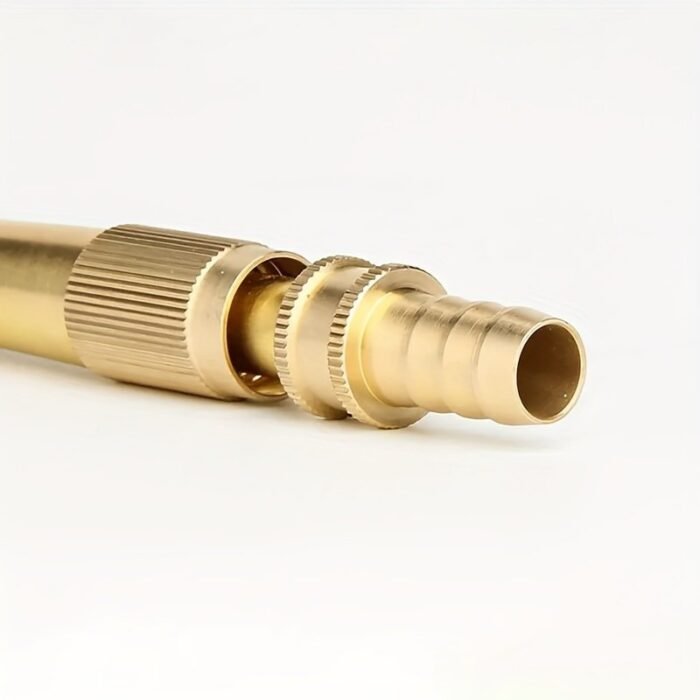 1Pc, Direct-Insert Spray Gun, Hose Nozzle - Universal Connector For Hoses, Adjustable Valve, Multifunctional Watering System, Suitable For Car Washing, Plants, And Lawns - No Batteries Required, Compatible With Garden Hose Accessories. - Image 6