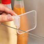 8Pcs Multifunctional Refrigerator Side Door Finishing Partition Plate-Thick Transparent Storage Compartment, Space Management - Image 2