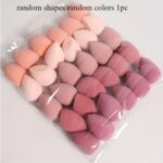 1Pc Ultra-Soft Hydrophilic Pu Makeup Sponge - Dual-Use, Wet & Dry Beauty Blender For Flawless Foundation Application, Fragrance-Free, Suitable For All Skin Types - Image 3