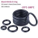 225Pcs Oring O-Ring Assortment Set - Oil & Water Resistant, Durable Synthetic Rubber Seals In Various Sizes For Automotive & Machinery Applications, Includes 6-18Mm Sizes For Optimal Performance, Automotive Seals|Uniform Design|Durable Construction - Image 4
