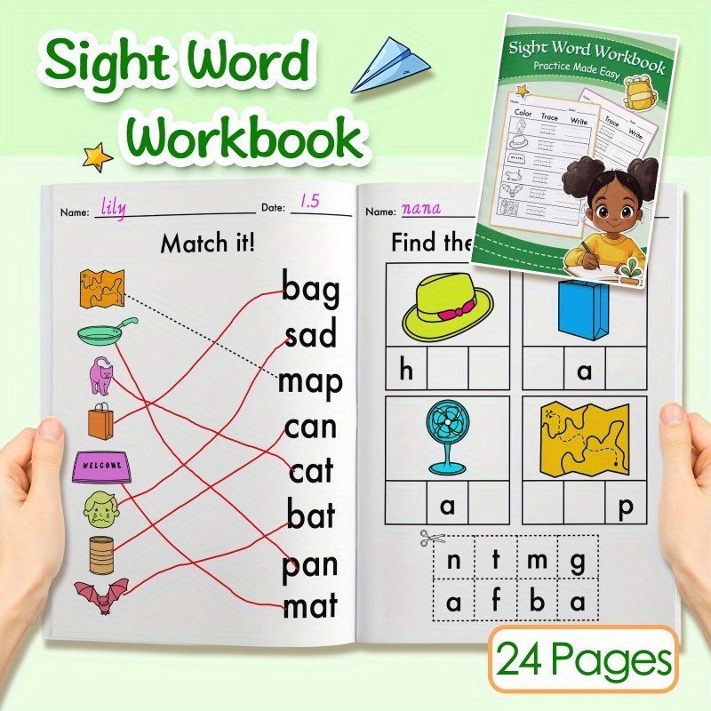 product-open-fde7e167502f46c494db3b936b6d5d06-goods.jpeg Kids' Vocabulary Starter Book: Rich Content, Boosts Learning Motivation, A Must-Have For - Image 1