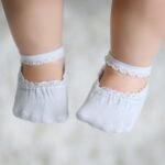 Girls' Elastic Lace-Up Boat Socks With Stretchable Non-Slip Sole - Image 18