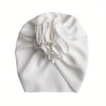 Adorable & Cozy Baby Flower Turban Hats - Soft Head Wraps For Newborns & Nursery Cuteness! - Image 3