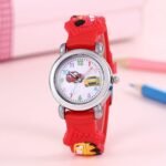 1Pc Boys Girls Teen Cute Car Print Round Dial Quartz Watch For Gift Daily Life - Image 11