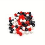 50Pcs Mini Hair Claw Clips Headwear For Kids Girls Plastic Braids Maker Beads Colorful Hollow Hairpins Ornament Clips, Ideal Choice For Gifts - Image 5