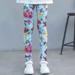 1/2Pcs Girls' Pants Youngsters'S Elastic Bottoming Pants Printed Long Pants Non-Ball - Image 7