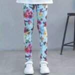1/2Pcs Girls' Pants Youngsters'S Elastic Bottoming Pants Printed Long Pants Non-Ball - Image 20