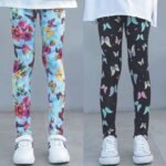 1/2Pcs Girls' Pants Youngsters'S Elastic Bottoming Pants Printed Long Pants Non-Ball - Image 16
