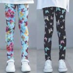 1/2Pcs Girls' Pants Youngsters'S Elastic Bottoming Pants Printed Long Pants Non-Ball - Image 13