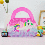 Children'S Cute Pony Silicone Crossbody Bag, Fashion Casual Handbag For Girls, Ideal Choice For Gifts - Image 5