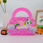 Children'S Cute Pony Silicone Crossbody Bag, Fashion Casual Handbag For Girls, Ideal Choice For Gifts - Image 3