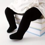 1Pair Velvet Pantyhose Dance Socks Pantyhose For Baby Girls Kids - Image 2
