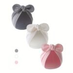 3Pcs Infant And Newborn Hat, Soft Infant/Newborn Tie Head Cover - Image 5