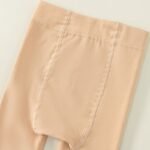 Cozy Fleece-Lined Girls' Tights - Warm Winter Leggings, White, Sizes 12M-5T - Image 8
