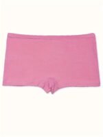 4Pcs Random Color Girls' Panties, Cartoon Pattern Children'S Briefs - Image 9