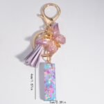 Butterfly Letter Keychain Pendant Key Chain, Girls Accessories, School Bag Pendant - Image 16