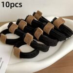 5/10/20Pcs Cute Bear Elastic Hair Rings, Scrunchies, Hair Accessories, Gifts For Girls - Image 11