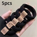 5/10/20Pcs Cute Bear Elastic Hair Rings, Scrunchies, Hair Accessories, Gifts For Girls - Image 9