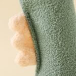 1Pair Baby Floor Socks Thickened Warm Non-Slip Cute Dinosaur Toddler Socks For Boys And Girls - Image 4