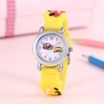 1Pc Boys Girls Teen Cute Car Print Round Dial Quartz Watch For Gift Daily Life - Image 4