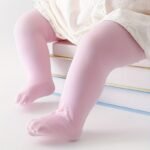 1Pair Velvet Pantyhose Dance Socks Pantyhose For Baby Girls Kids - Image 4