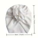 Adorable & Cozy Baby Flower Turban Hats - Soft Head Wraps For Newborns & Nursery Cuteness! - Image 2