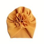 Adorable & Cozy Baby Flower Turban Hats - Soft Head Wraps For Newborns & Nursery Cuteness! - Image 8