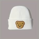 & 3-8 Years Winter Warm Knit Hat With Plush Bear Ears & Switchable Lids - Soft Stretchy Panda Cap &, Multi-Color Options (Pink, Blue, Brown, Black, Grey, White, Navy) - Cozy Winter Hat For New Year'S & Christmas, Lightweight & Easy-Care, Adorable Animal Design With Snap Button Closure, Ideal & 3-8 Years, Multi-Color Options Available, Winter Hat, Winter Hats For Women, Winter Hats - Image 16
